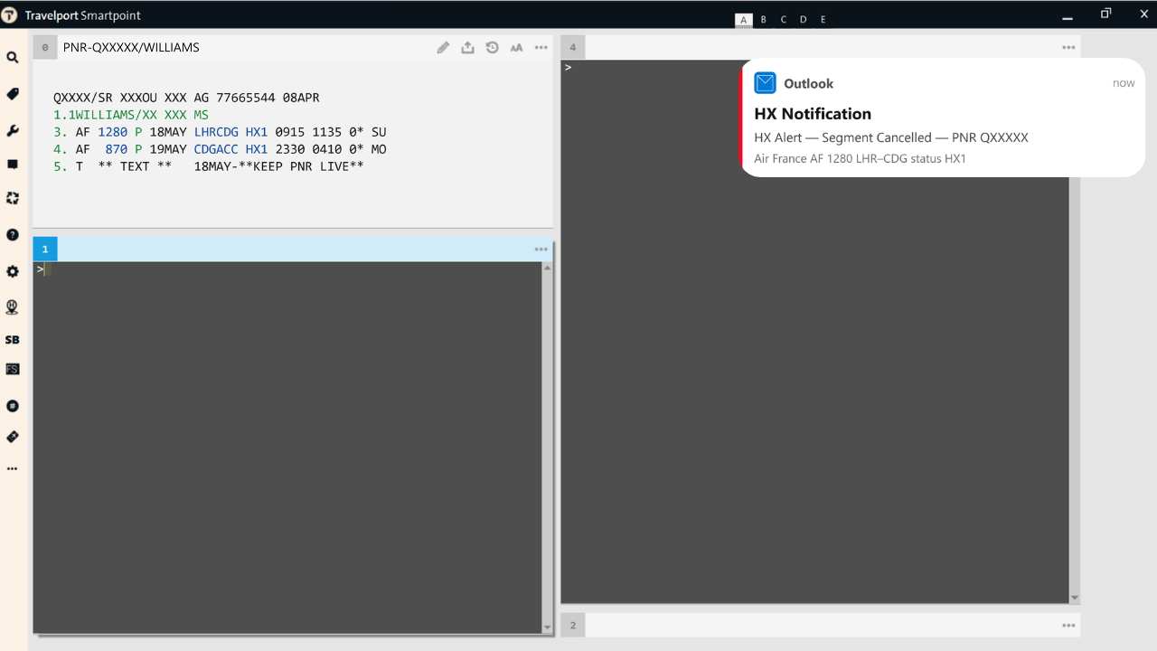 HX Notification